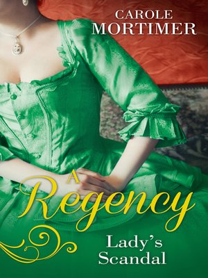 cover image of A Regency Lady's Scandal